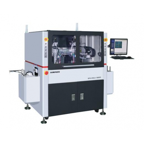 SPS-DSGJ-3000S automatic solder paste spraying machine